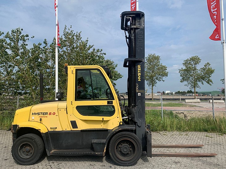 4 Whl Counterbalanced Forklift <10tH8.0FT6